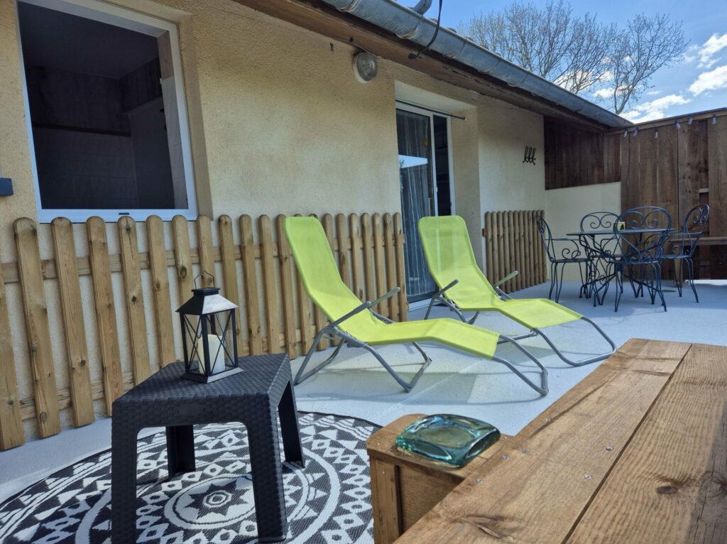 Terrasse plein ouest
